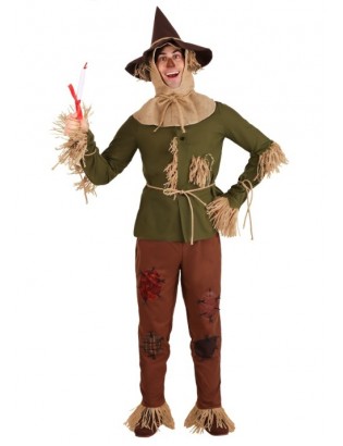 Plus Size Men's Wizard of Oz Scarecrow Costume