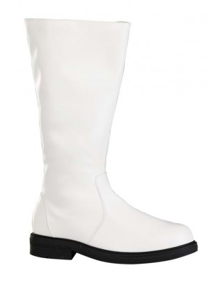 Adult Tall White Boots