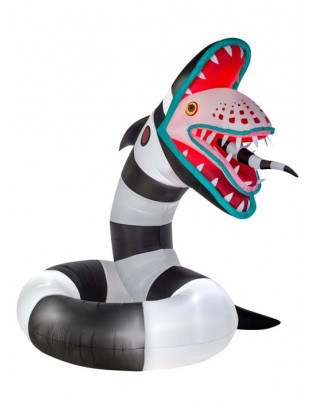 10 Foot Animated Inflatable Beetlejuice Sand Worm Decoration